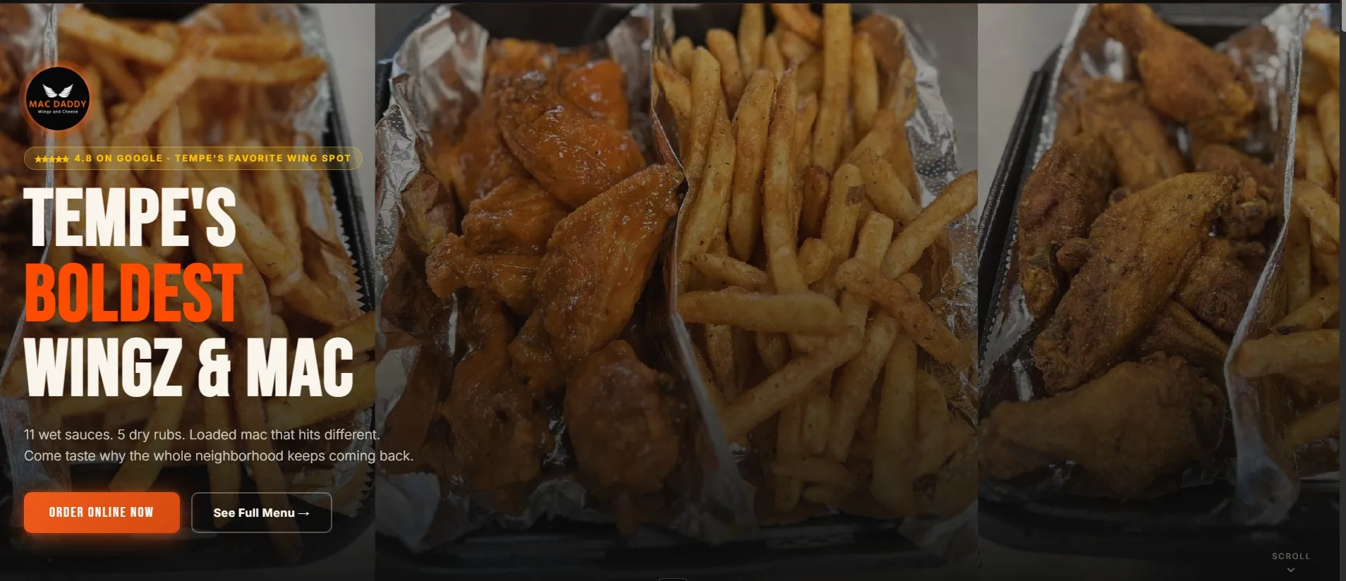 Mac Daddy AZ — restaurant site (in build)
